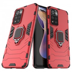 Odolný kryt na Xiaomi Redmi Note 11 | Panzer case - Červená