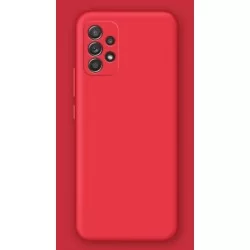Liquid silikonový obal na Samsung Galaxy A13 | Eco-Friendly-Červená
