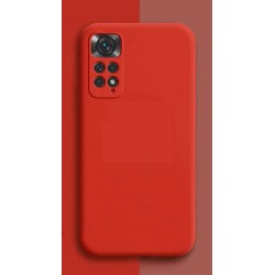 Liquid silikonový obal na Xiaomi Redmi Note 11 | Eco-Friendly - Červená