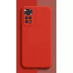 Liquid silikonový obal na Xiaomi Redmi Note 11 | Eco-Friendly-Červená