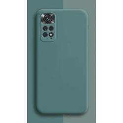 Liquid silikonový obal na Xiaomi Redmi Note 11 | Eco-Friendly - Zelená