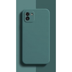 Liquid silikonový obal na Samsung Galaxy A03 | Eco-Friendly - Zelená