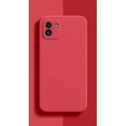 Liquid silikonový obal na Samsung Galaxy A03 | Eco-Friendly - Červená