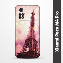 Pružný obal na Xiaomi Poco M4 Pro s motivem Paris