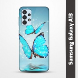 Pružný obal na Samsung Galaxy A13 s motivem Motýli