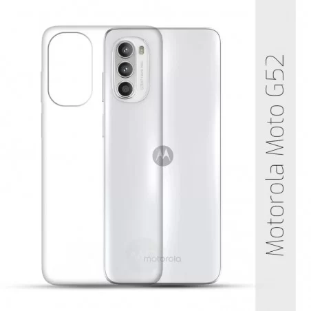 Obal na Motorola Moto G52 | Průhledný pružný obal