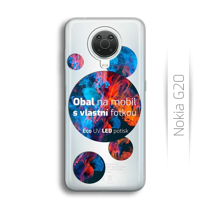 Vlastní obal na Nokia G20 | TPU obal s vlastní fotkou
