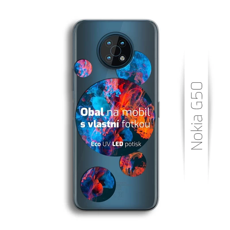 Vlastní obal na Nokia G50 | TPU obal s vlastní fotkou
