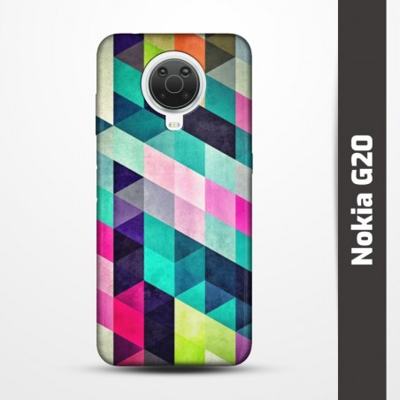 Pružný obal na Nokia G20 s motivem Colormix