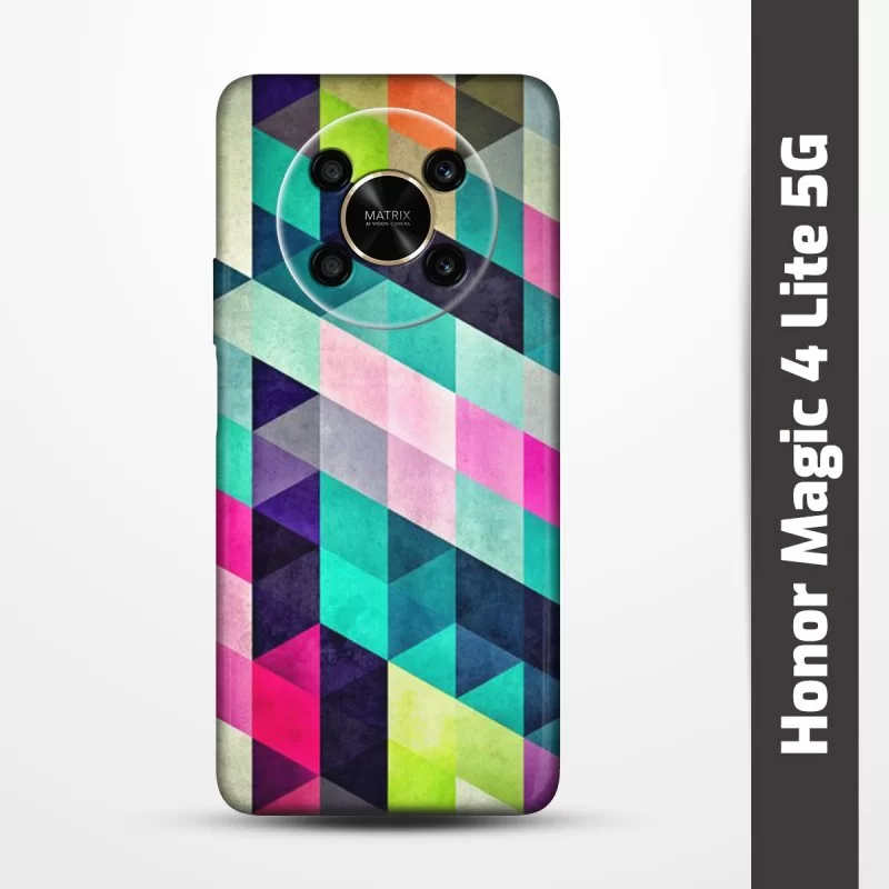 Pružný obal na Honor Magic 4 Lite 5G s motivem Colormix