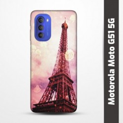 Obal na Motorola Moto G51 5G s potiskem-Paris