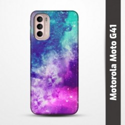 Pružný obal na Motorola Moto G41 s motivem Vesmír