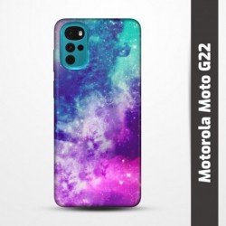 Pružný obal na Motorola Moto G22 s motivem Vesmír