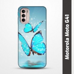 Pružný obal na Motorola Moto G41 s motivem Motýli