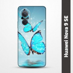 Pružný obal na Huawei Nova 9 SE s motivem Motýli