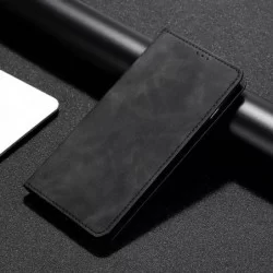 Kožené pouzdro na Xiaomi Redmi 10C v barvě Černá