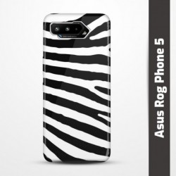 Pružný obal na Asus Rog Phone 5 s motivem Zebra