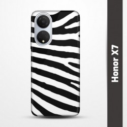Pružný obal na Honor X7 s motivem Zebra