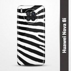 Pružný obal na Huawei Nova 8i s motivem Zebra