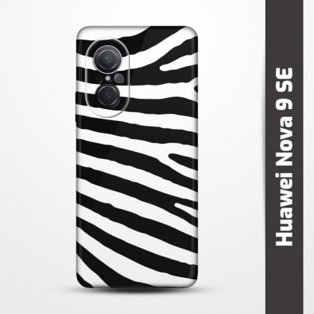 Pružný obal na Huawei Nova 9 SE s motivem Zebra