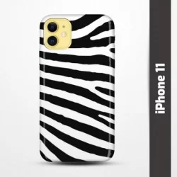 Pružný obal na iPhone 11 s motivem Zebra