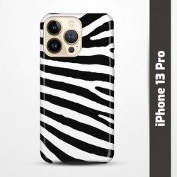 Pružný obal na iPhone 13 Pro s motivem Zebra