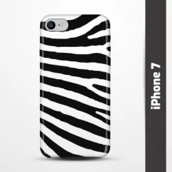 Pružný obal na iPhone 7 s motivem Zebra