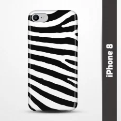 Pružný obal na iPhone 8 s motivem Zebra