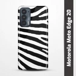 Obal na Motorola Moto Edge 20 s potiskem-Zebra