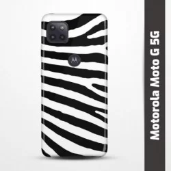Obal na Motorola Moto G 5G s potiskem-Zebra