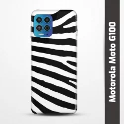 Obal na Motorola Moto G100 s potiskem-Zebra