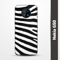 Pružný obal na Nokia G50 s motivem Zebra