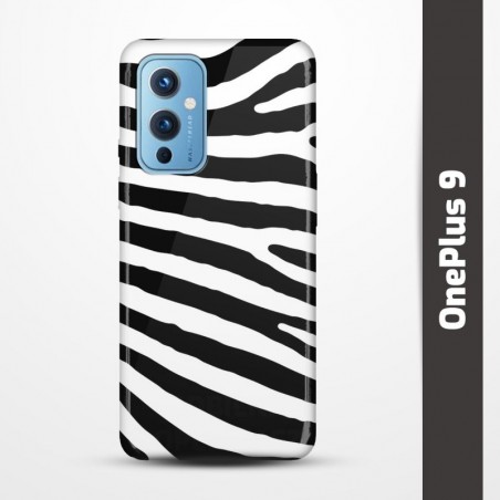 Pružný obal na OnePlus 9 s motivem Zebra