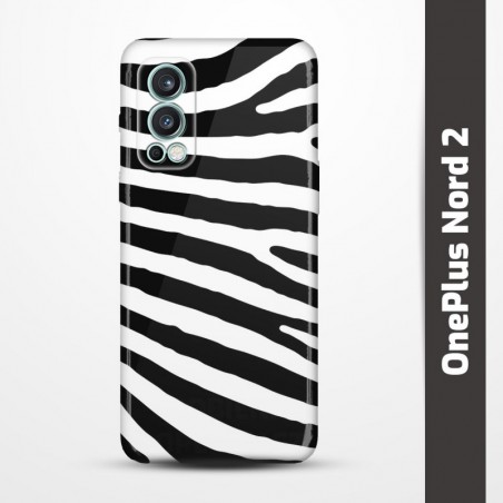 Obal na OnePlus Nord 2 s potiskem-Zebra