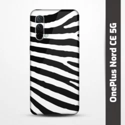 Pružný obal na OnePlus Nord CE 5G s motivem Zebra