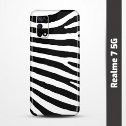 Pružný obal na Realme 7 5G s motivem Zebra