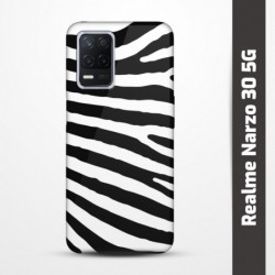 Pružný obal na Realme Narzo 30 5G s motivem Zebra