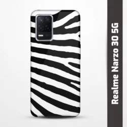 Pružný obal na Realme Narzo 30 5G s motivem Zebra