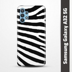 Pružný obal na Samsung Galaxy A32 5G s motivem Zebra