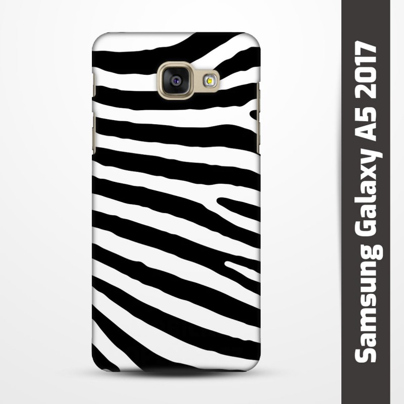 Pružný obal na Samsung Galaxy A5 2017 s motivem Zebra