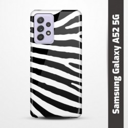 Pružný obal na Samsung Galaxy A52 5G s motivem Zebra