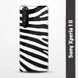 Obal na Sony Xperia 1 II s potiskem-Zebra