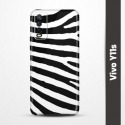 Pružný obal na Vivo Y11s s motivem Zebra