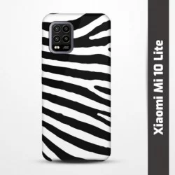 Pružný obal na Xiaomi Mi 10 Lite s motivem Zebra