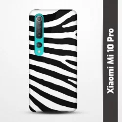 Pružný obal na Xiaomi Mi 10 Pro s motivem Zebra