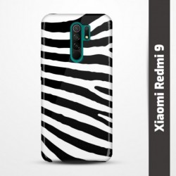 Pružný obal na Xiaomi Redmi 9 s motivem Zebra