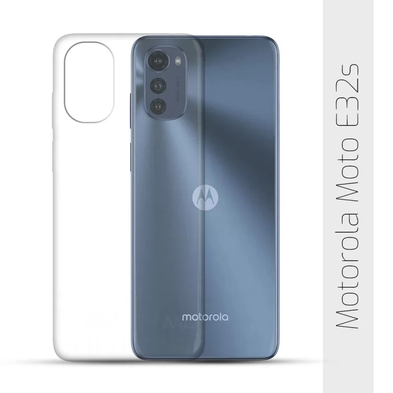 Obal na Motorola Moto E32s | Průhledný pružný obal