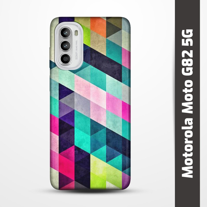 Pružný obal na Motorola Moto G82 5G s motivem Colormix