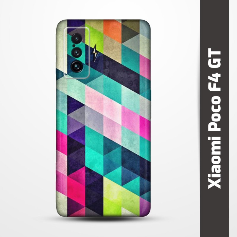 Pružný obal na Xiaomi Poco F4 GT s motivem Colormix