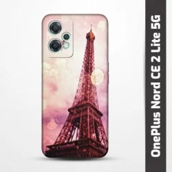 Pružný obal na OnePlus Nord CE 2 Lite 5G s motivem Paris